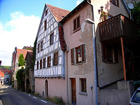Ansicht von Süden / Wohnhaus in 74354 Besigheim (12.07.2007 - Denkmalpflegerischer Werteplan, Gesamtanlage Besigheim, Regierungspräsidium Stuttgart)