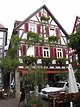 Ansicht von Süden, Café Hirsch / Wohn- und Geschäftshaus in 74354 Besigheim (03.07.2016 - Denkmalpflegerischer Werteplan, Gesamtanlage Besigheim, Regierungspräsidium Stuttgart)