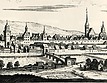Kupferstich Merian / Äußeres Enzbrückentor, abgegangen in 74354 Besigheim (1643 - Stadtarchiv Besigheim) Kupferstich Merian / Äußeres Enzbrückentor, abgegangen in 74354 Besigheim (1643 - Stadtarchiv Besigheim)