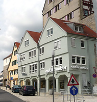 Süd- Westseite  erbaut 1991 / Geschäftshaus in 74354 Besigheim (05.07.2013 - M. Haußmann)