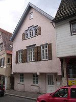 Ansicht von Norden / Wohnhaus in 74354 Besigheim (Denkmalpflegerischer Werteplan, Gesamtanlage Besigheim, Regierungspräsidium Stuttgart)