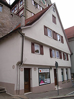 Ansicht von Westen / Wohn- und Geschäftshaus in 74354 Besigheim (Denkmalpflegerischer Werteplan, Gesamtanlage Besigheim, Regierungspräsidium Stuttgart)