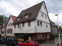 Ansicht von Norden / Wohn- und Geschäftshaus in 74354 Besigheim (Denkmalpflegerischer Werteplan, Gesamtanlage Besigheim, Regierungspräsidium Stuttgart)