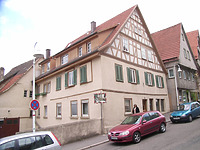 Ansicht von Süden / Wohnhaus in 74354 Besigheim (Denkmalpflegerischer Werteplan, Gesamtanlage Besigheim, Regierungspräsidium Stuttgart)