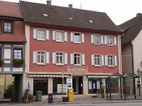 Westseite / Wohn- und Geschäftshaus in 74354 Besigheim (Denkmalpflegerischer Werteplan,  Gesamtanlage Besigheim  Regierungspräsidium Stuttgart)