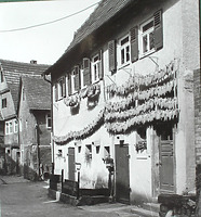 um 1950 / Wohn- und Geschäftshaus, abgegangenes Weingärtnerhaus in 74354 Besigheim (10.02.2016 - Stadtarchiv Besigheim)