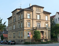 Nord- Ostseite / Villa des Ölfabrikanten Kollmar  in 74354 Besigheim (26.07.2016 - M.Haußmann)