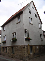 SüdWestseite / Wohn- und Geschäftshaus in 74354 Besigheim (Denkmalpflegerischer Werteplan,  Gesamtanlage Besigheim  Regierungspräsidium Stuttgart)