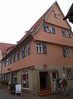 Nordostseite / Wohn- und Geschäftshaus in 74354 Besigheim (Denkmalpflegerischer Werteplan,  Gesamtanlage Besigheim  Regierungspräsidium Stuttgart)