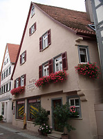 Südwestseite / Wohnhaus in 74354 Besigheim (Denkmalpflegerischer Werteplan,  Gesamtanlage Besigheim  Regierungspräsidium Stuttgart)