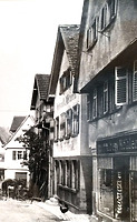 Ansicht von Südwest / Wohn- und Geschäftshaus in 74354 Besigheim (Stadtarchiv Besigheim)