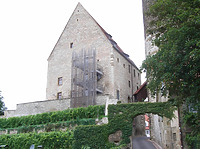 Ansicht von Süden / Sog. Steinhaus, ehem. Fruchtkasten und Gefängnis in 74354 Besigheim (2007 - Denkmalpflegerischer Werteplan, Gesamtanlage Besigheim, Regierungspräsidium Stuttgart)