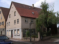 Südwestseite um 2003 / Wohnhaus in 74354 Besigheim (Denkmalpflegerischer Werteplan,  Gesamtanlage Besigheim  Regierungspräsidium Stuttgart)