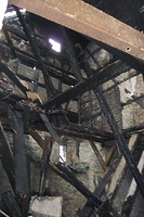 Ausgebranntes Gebäude 63a / Wohnhaus und Scheune mit Sommerstube (beides abgegangen) in 74354 Besigheim (03.01.2016 - M.Haußmann)