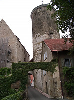 Ansicht von Süden / Oberer Turm, sog. Schochenturm in 74354 Besigheim (2007 - Denkmalpflegerischer Werteplan, Gesamtanlage Besigheim, Regierungspräsidium Stuttgart)