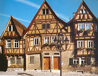 Ansicht von Süden / Wohn- und Geschäftshaus in 74354 Besigheim (1984 - C. Pflumm)
