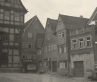 Ansicht von Osten / Wohn- und Geschäftshaus in 74354 Besigheim (ca. 1930 - Stadtarchiv Besigheim)