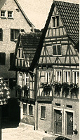 Ansicht von Osten / Wohn- und Geschäftshaus in 74354 Besigheim (ca. 1985 - Stadtarchiv Besigheim)
