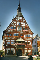 Nordostseite zum Marktplatz   / Rathaus in 74354 Besigheim (Stadtarchiv Besigheim)