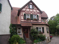 Ansicht von Nordwest / Wohnhaus in 74354 Besigheim (Denkmalpflegerischer Werteplan, Gesamtanlage Besigheim, Regierungspräsidium Stuttgart)