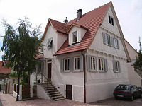 Ansicht von Südost / Wohnhaus in 74354 Besigheim (Denkmalpflegerischer Werteplan, Gesamtanlage Besigheim, Regierungspräsidium Stuttgart)