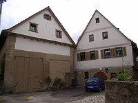 Ansicht von Norden / Wohnhaus in 74354 Besigheim (Denkmalpflegerischer Werteplan, Gesamtanlage Besigheim, Regierungspräsidium Stuttgart)