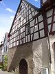 Ansicht von Westen / Scheune und Wohnhaus in 74354 Besigheim (2007 - Denkmalpflegerischer Werteplan, Gesamtanlage Besigheim, Regierungspräsidium Stuttgart) Ansicht von Westen / Scheune und Wohnhaus in 74354 Besigheim (2007 - Denkmalpflegerischer Werteplan, Gesamtanlage Besigheim, Regierungspräsidium Stuttgart)