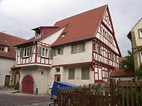 Südostseite / Wohnhaus in 74354 Besigheim (Denkmalpflegerischer Werteplan,  Gesamtanlage Besigheim  Regierungspräsidium Stuttgart)
