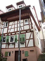 Südwestseite / Wohnhaus in 74354 Besigheim (Denkmalpflegerischer Werteplan,  Gesamtanlage Besigheim  Regierungspräsidium Stuttgart)