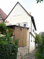 Nordwestseite / Wohnhaus in 74354 Besigheim (Denkmalpflegerischer Werteplan,  Gesamtanlage Besigheim  Regierungspräsidium Stuttgart)
