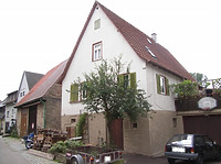 Ansicht von Norden / Wohnhaus in 74354 Besigheim (2007 - Denkmalpflegerischer Werteplan, Gesamtanlage Besigheim, Regierungspräsidium Stuttgart)
