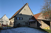 Ansicht Ost / Historischer Einfirsthof in 72336 Balingen, Ostdorf (24.02.2016 - strebewerk. Architekten GmbH) Ansicht Ost / Historischer Einfirsthof in 72336 Balingen, Ostdorf (24.02.2016 - strebewerk. Architekten GmbH)