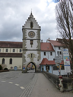 Ansicht Nord / Franziskanertor, auch Barfüßertor in 88662 Überlingen (05.03.2015 - strebewerk.) Ansicht Nord / Franziskanertor, auch Barfüßertor in 88662 Überlingen (05.03.2015 - strebewerk.)