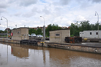 Schleuse-Lauffen_OH_WWWM-1 / Neckarkanal Schleuse Lauffen in 74348 Lauffen, Lauffen am Neckar (05.07.2006 - strebewerk 2016)