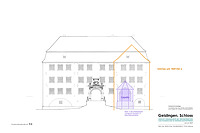 Rekonstruktionsplan Ansicht / Wasserschloss Geislingen in 72351 Geislingen (11.07.2016 - Stefan King)