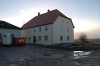 Nordostansicht nach der Instansetzung / Ehemaliges Gutshaus in 74219 Möckmühl, Züttlingen (06.02.2014 - Gerd Schäfer)