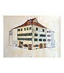 Eckhaus „zum Bub(en)“ in 78462 Konstanz (14.09.2016 - Hauses „zum Bub“, Mitte 19. Jahrhundert (Kopie Paul Motz, Stadtarchiv Konstanz; Original im Rosgartenmuseum Konstanz))