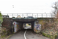 Ansicht der Straßenbahnbrücke von Nordosten / Eisenbahnüberführung Gengenbach, Grünstraße 4250*9.743*1617 in 77790 Gengenbach (2025/26 - strebewerk. Architekten GmbH) Ansicht der Straßenbahnbrücke von Nordosten / Eisenbahnüberführung Gengenbach, Grünstraße 4250*9.743*1617 in 77790 Gengenbach (2025/26 - strebewerk. Architekten GmbH)