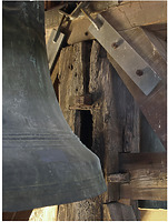 Breisacher Münster, Glockenstuhl im Nordturm in 79206 Breisach, Breisach am Rhein (Stefan King) Breisacher Münster, Glockenstuhl im Nordturm in 79206 Breisach, Breisach am Rhein (Stefan King)