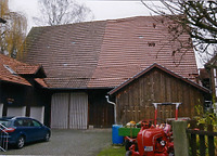 Ansicht West, / Scheune des sog. Widdumhofes in 71069 Sindelfingen-Maichingen (Armin Seidel)