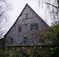 Ansicht Nord / Scheune des sog. Widdumhofes in 71069 Sindelfingen-Maichingen (Armin Seidel)