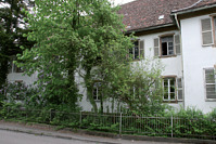 Nordansicht Haupthaus / Haupthaus und Ökonomiegebäude mit Backhaus in 77866 Rheinau, Rheinbischofsheim (Winterfuchs)