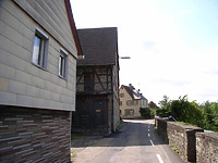 Oberer Bereich von Nordwesten / Bügelestorstraße in 74354 Besigheim (2007 - Denkmalpflegerischer Werteplan, Gesamtanlage Besigheim, Regierungspräsidium Stuttgart)