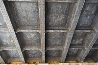 EÜ Heilbronn Schillerstraße, Überblick über die Untersicht von Überbau 2 mit Blickrichtung Süden / Eisenbahnüberführung Schillerstraße in 74076 Heilbronn (August 2020 - strebewerk. Architekten GmbH)