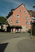 Ostansicht / Wohn- und Geschäftshaus (abgebrochen) in 79650 Schopfheim (Landesamt für Denkmalpflege Freiburg, Bildarchiv)