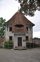 Rottweil, Lorenzgasse 17- Pulverturm, Südwestansicht / Sog. Pulverturm in 78628 Rottweil (Landesamt für Denkmalpflege Freiburg, Bildarchiv)