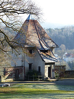 Rottweil, Lorenzgasse 17- Pulverturm, Südansicht / Sog. Pulverturm in 78628 Rottweil (Landesamt für Denkmalpflege Freiburg, Bildarchiv)
