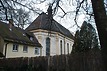 Kath. Pfarrkirche Ruhe Christi- Nordostansicht / Kath. Pfarrkirche Ruhe-Christi in 78628 Rottweil (Landesamt für Denkmalpflege Freiburg, Bildarchiv)