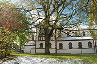 Kath. Pfarrkirche St. Pelagius- Nordostansicht / Kath. Pfarrkirche St. Pelagius in 78628 Rottweil (Landesamt für Denkmalpflege Freiburg, Bildarchiv)