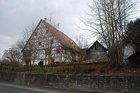 Nordwestansicht / Wohnhaus in 78628 Rottweil-Göllsdorf, Gällsdorf (Landesamt für Denkmalpflege Freiburg, Bildarchiv)
